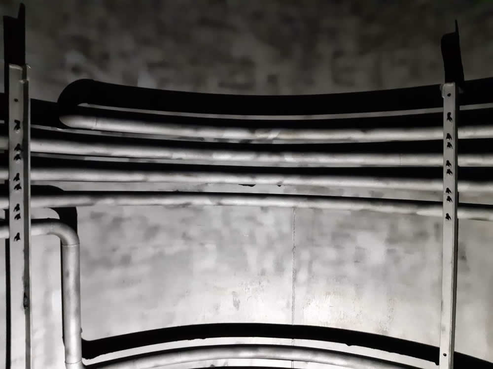 Bitumen tank - after cleaning